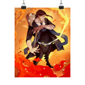 Caleb Widogast Web of Fire Matte Poster