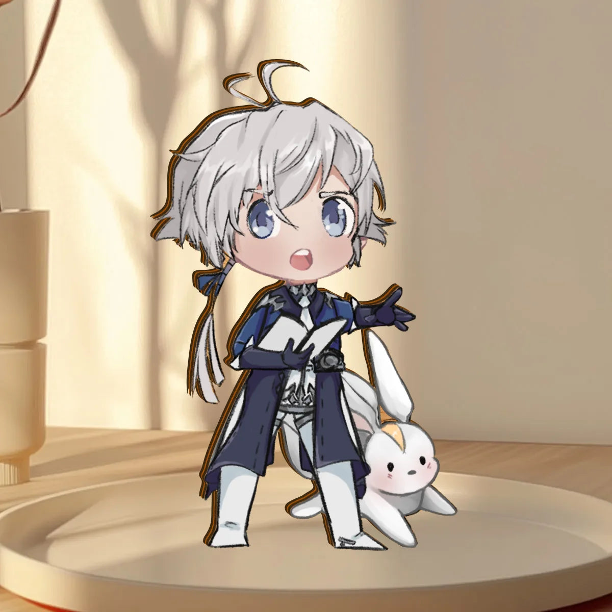 Final Fantasy XIV Alphinaud and Carbuncle