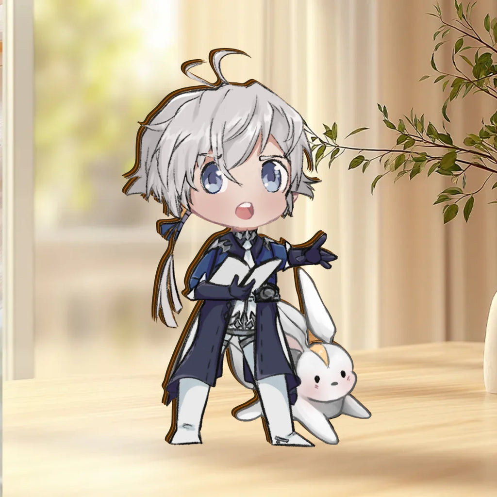 Final Fantasy XIV Alphinaud and Carbuncle