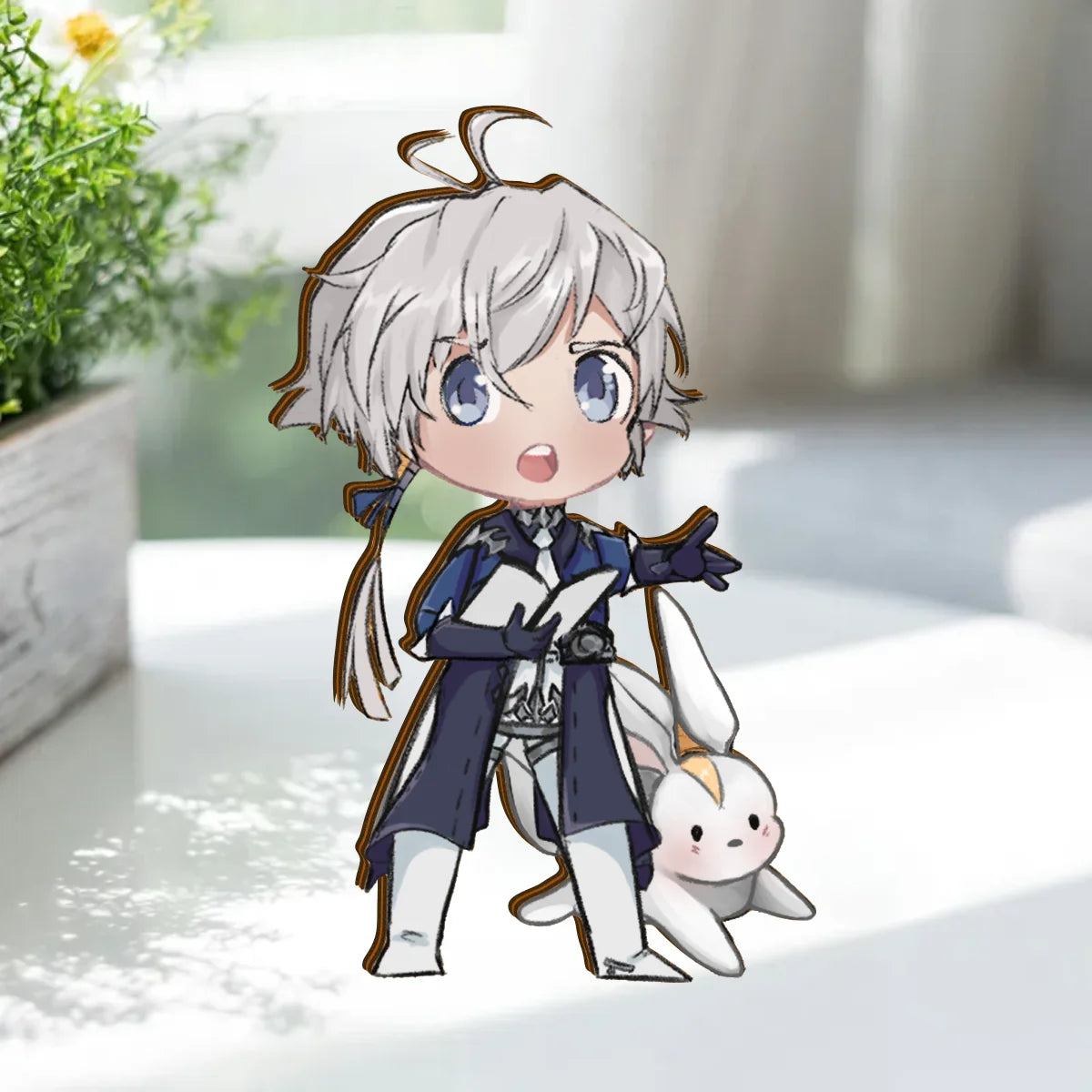 Final Fantasy XIV Alphinaud and Carbuncle